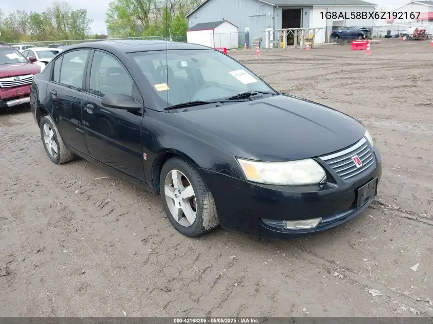2006 Saturn Ion 3 VIN: 1G8AL58BX6Z192167 Lot: 42168206