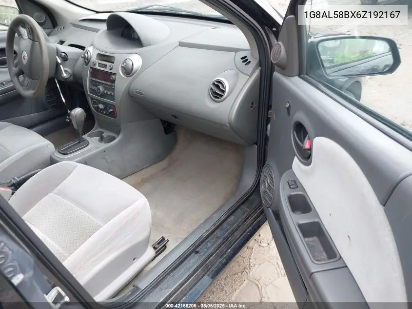 2006 Saturn Ion 3 VIN: 1G8AL58BX6Z192167 Lot: 42168206