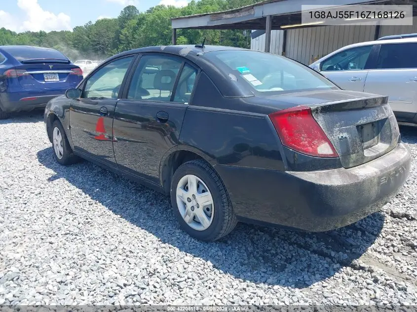 2006 Saturn Ion 2 VIN: 1G8AJ55F16Z168126 Lot: 42205118