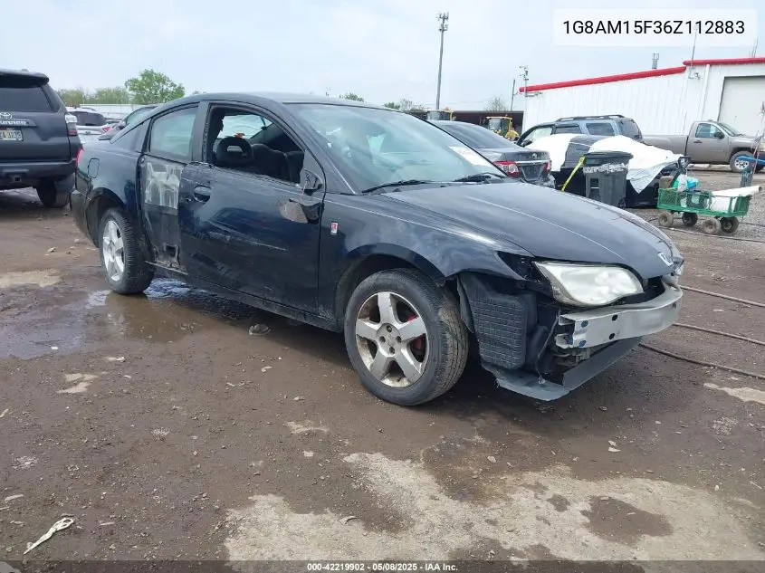 2006 Saturn Ion 2 VIN: 1G8AM15F36Z112883 Lot: 42219902