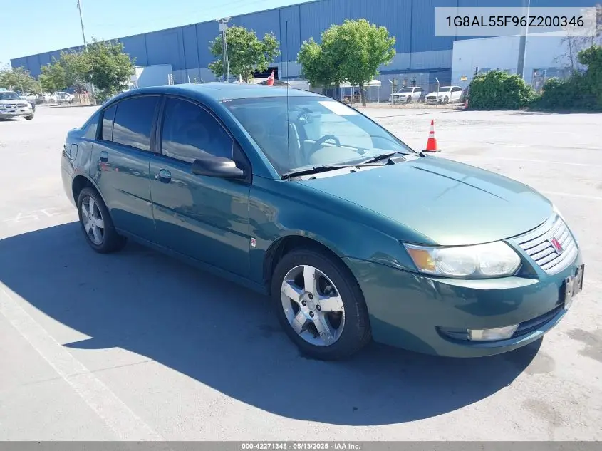 2006 Saturn Ion 3 VIN: 1G8AL55F96Z200346 Lot: 42271348