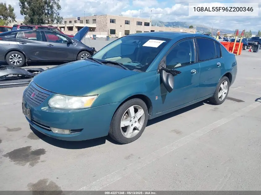 2006 Saturn Ion 3 VIN: 1G8AL55F96Z200346 Lot: 42271348