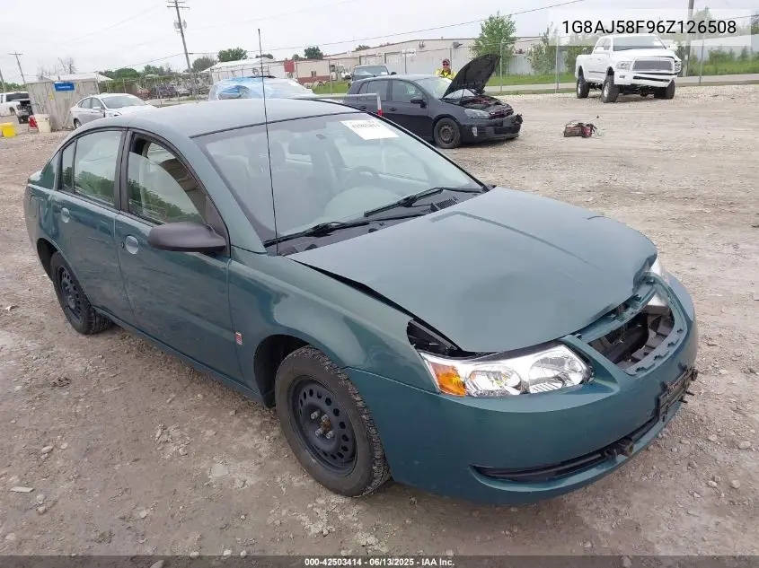 2006 Saturn Ion 2 VIN: 1G8AJ58F96Z126508 Lot: 42503414