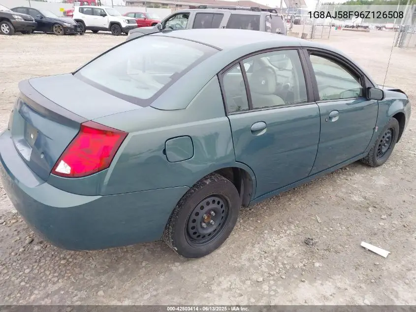 2006 Saturn Ion 2 VIN: 1G8AJ58F96Z126508 Lot: 42503414
