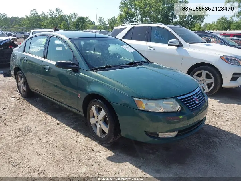 2006 Saturn Ion 3 VIN: 1G8AL55F86Z123470 Lot: 42568567