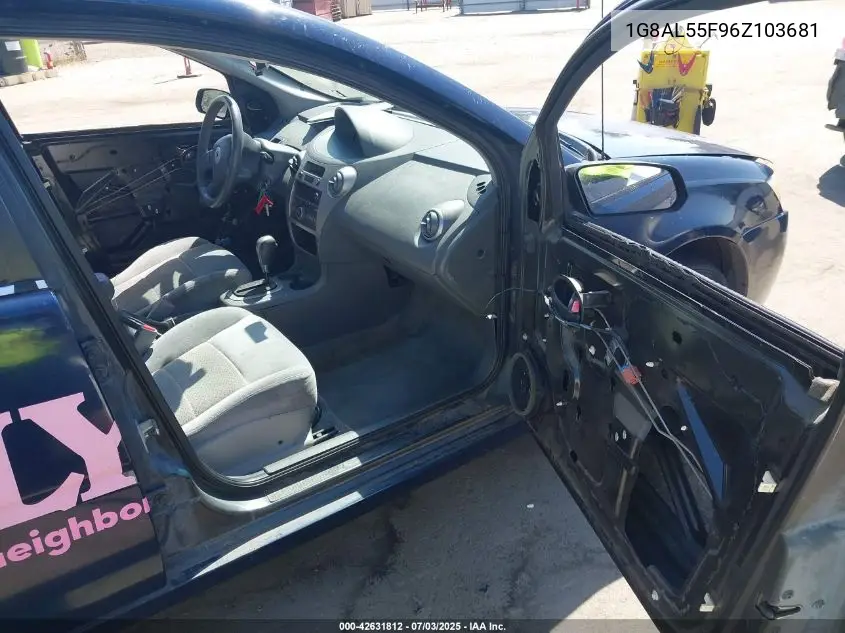 2006 Saturn Ion Level 3 VIN: 1G8AL55F96Z103681 Lot: 42631812