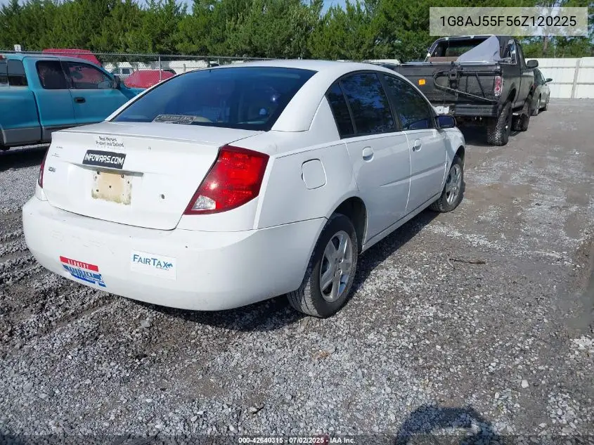 2006 Saturn Ion 2 VIN: 1G8AJ55F56Z120225 Lot: 42640315