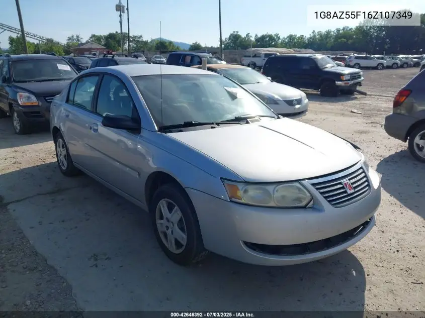 2006 Saturn Ion 2 VIN: 1G8AZ55F16Z107349 Lot: 42646392