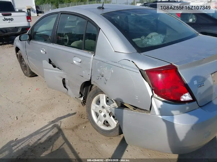 2006 Saturn Ion 2 VIN: 1G8AZ55F16Z107349 Lot: 42646392