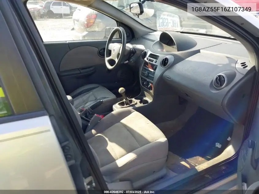 2006 Saturn Ion 2 VIN: 1G8AZ55F16Z107349 Lot: 42646392