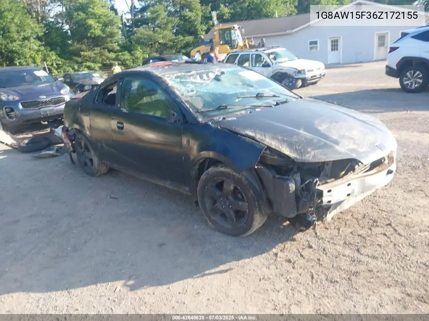 2006 Saturn Ion Level 3 VIN: 1G8AW15F36Z172155 Lot: 42649828