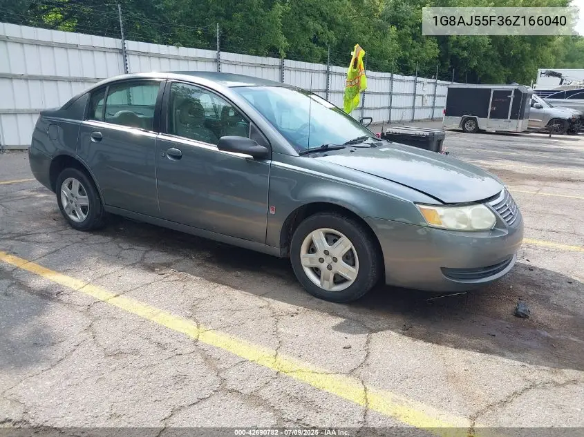 2006 Saturn Ion 2 VIN: 1G8AJ55F36Z166040 Lot: 42690782