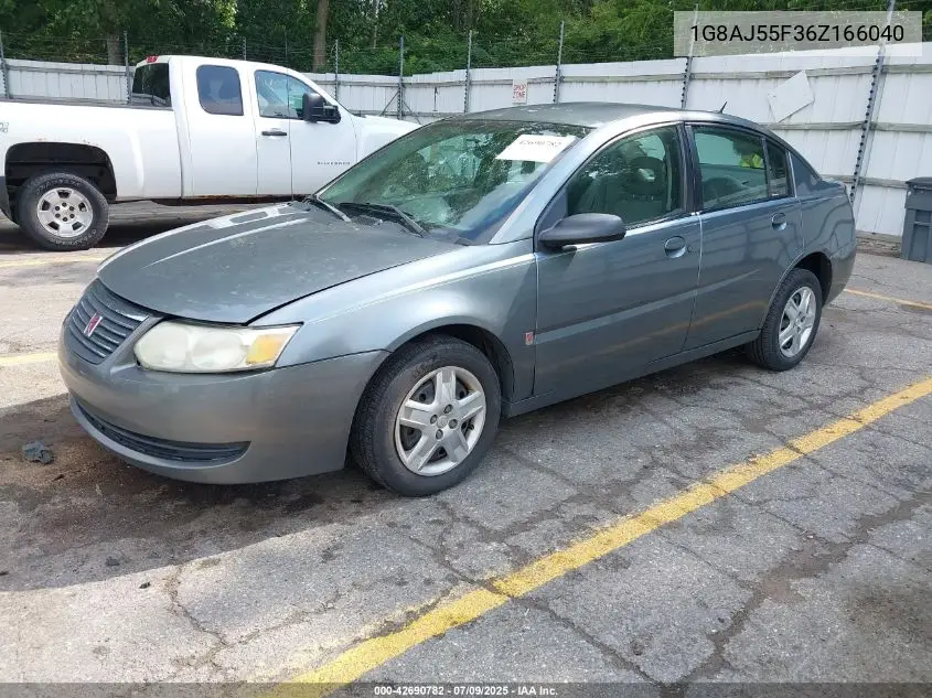 2006 Saturn Ion 2 VIN: 1G8AJ55F36Z166040 Lot: 42690782