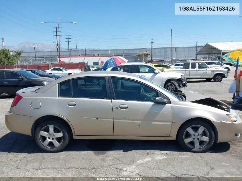 2006 Saturn Ion 3 VIN: 1G8AL55F16Z153426 Lot: 42703620