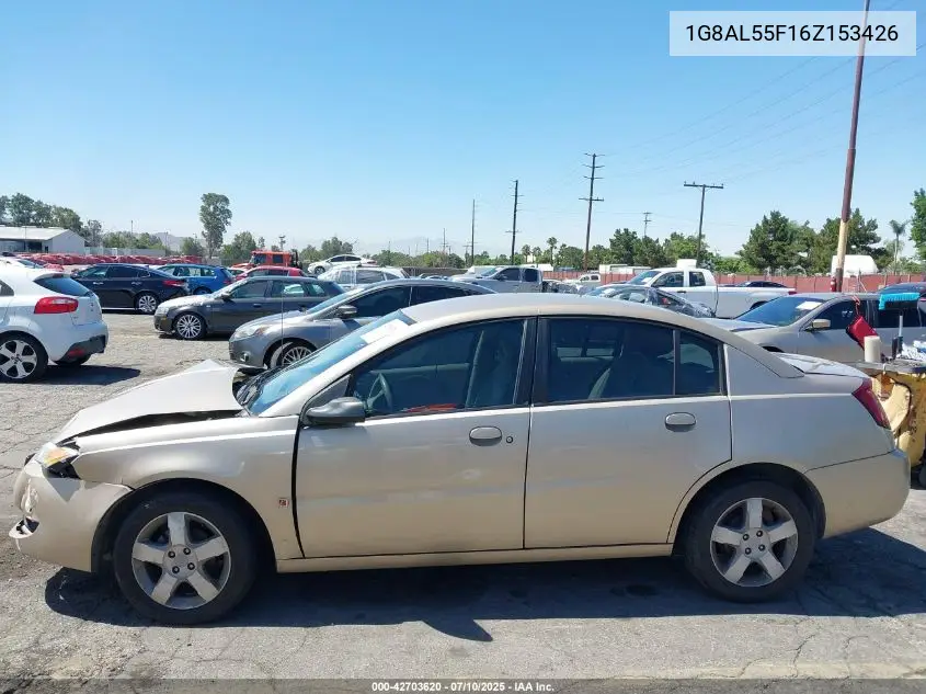 2006 Saturn Ion 3 VIN: 1G8AL55F16Z153426 Lot: 42703620