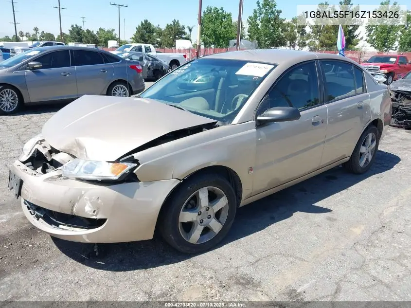 2006 Saturn Ion 3 VIN: 1G8AL55F16Z153426 Lot: 42703620