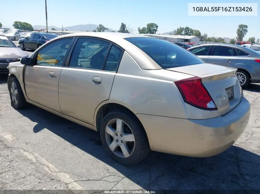 2006 Saturn Ion 3 VIN: 1G8AL55F16Z153426 Lot: 42703620