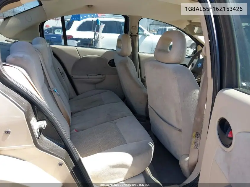 2006 Saturn Ion 3 VIN: 1G8AL55F16Z153426 Lot: 42703620