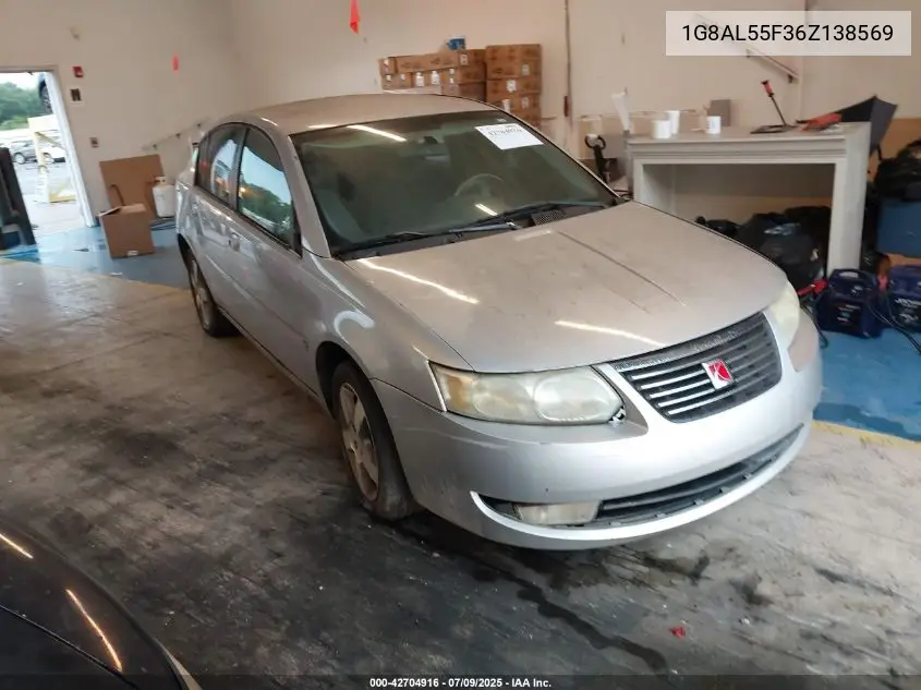 2006 Saturn Ion 3 VIN: 1G8AL55F36Z138569 Lot: 42704916