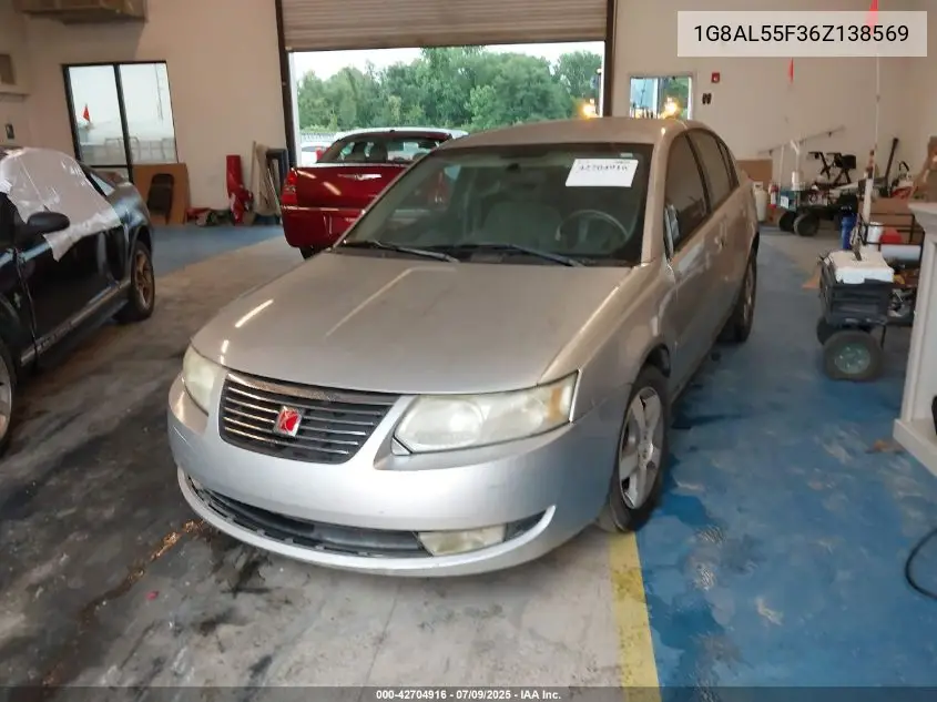 2006 Saturn Ion 3 VIN: 1G8AL55F36Z138569 Lot: 42704916