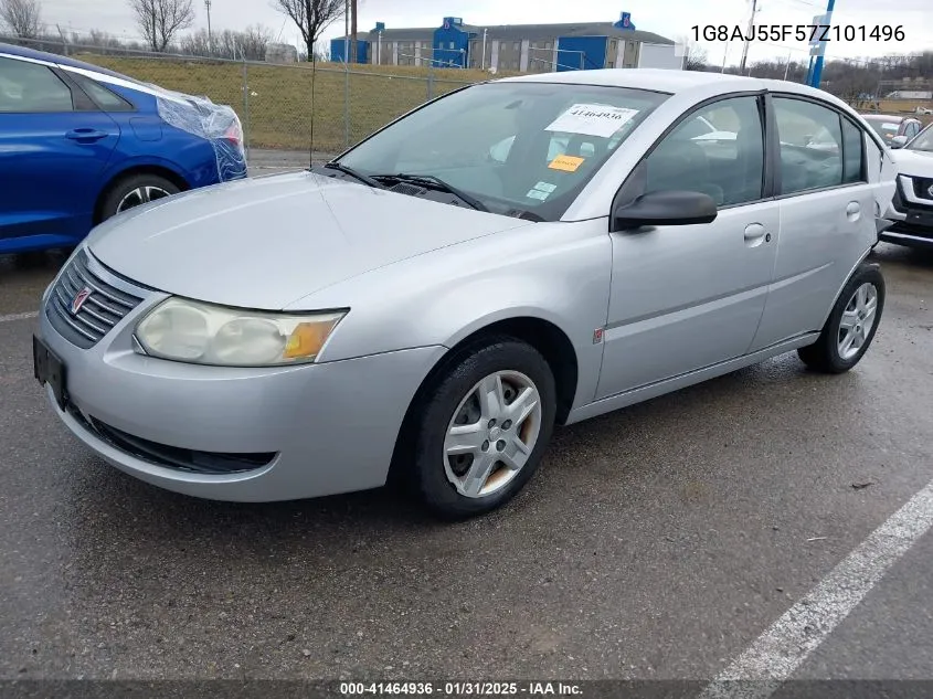 2007 Saturn Ion 2 VIN: 1G8AJ55F57Z101496 Lot: 41464936