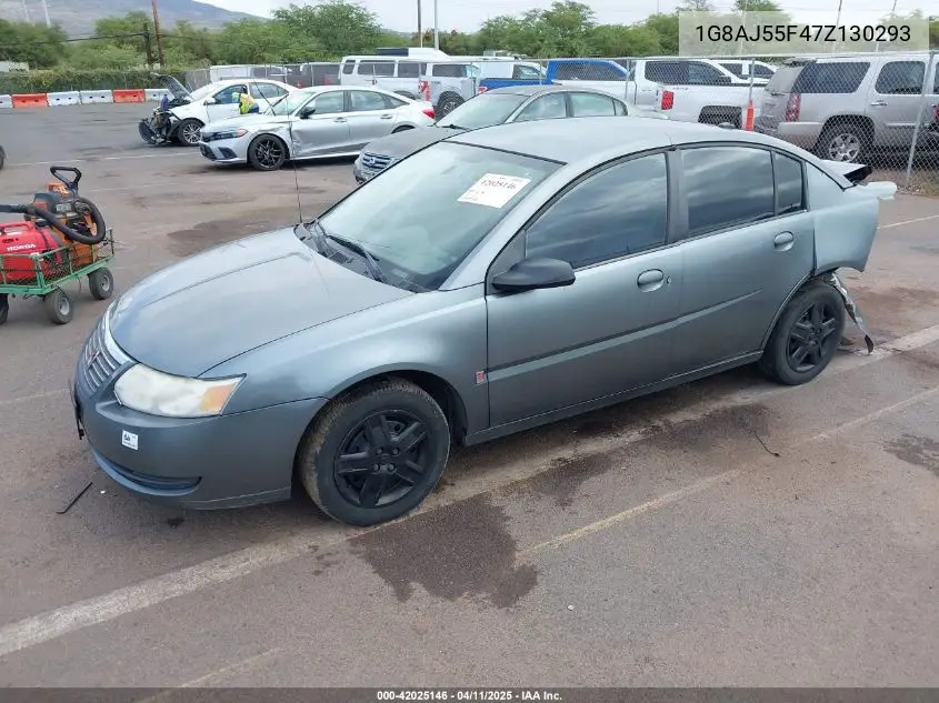 2007 Saturn Ion 2 VIN: 1G8AJ55F47Z130293 Lot: 42025146