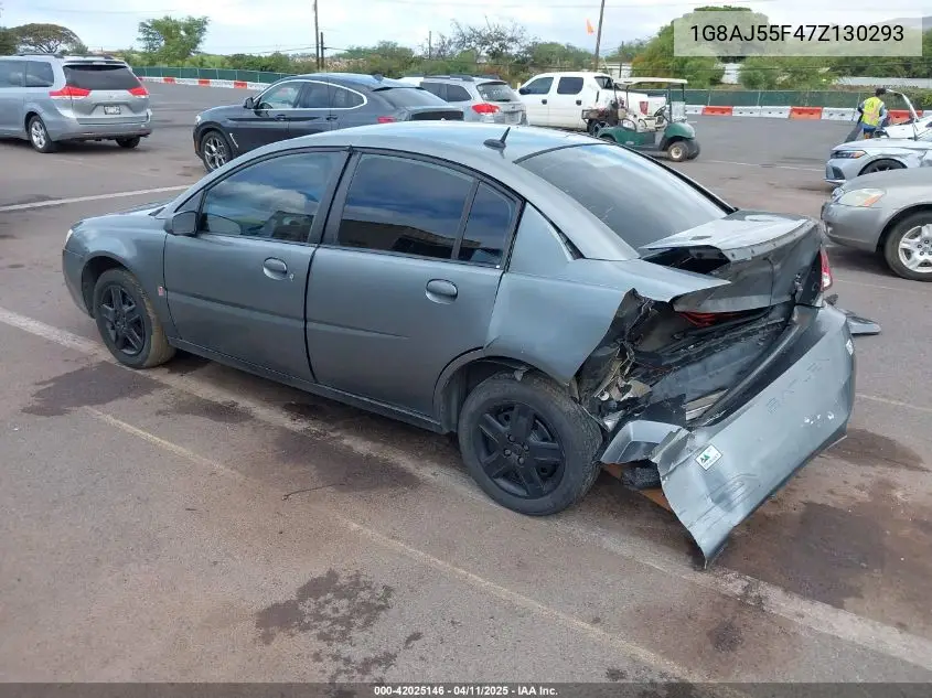 2007 Saturn Ion 2 VIN: 1G8AJ55F47Z130293 Lot: 42025146