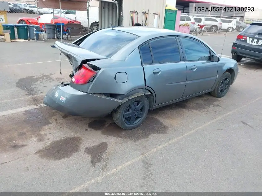 2007 Saturn Ion 2 VIN: 1G8AJ55F47Z130293 Lot: 42025146