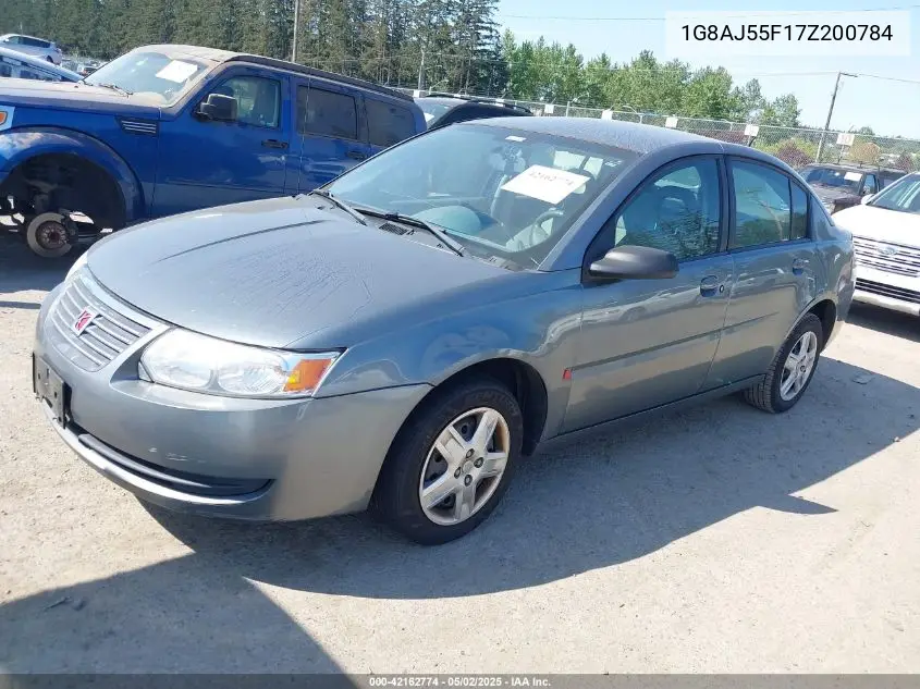 2007 Saturn Ion 2 VIN: 1G8AJ55F17Z200784 Lot: 42162774