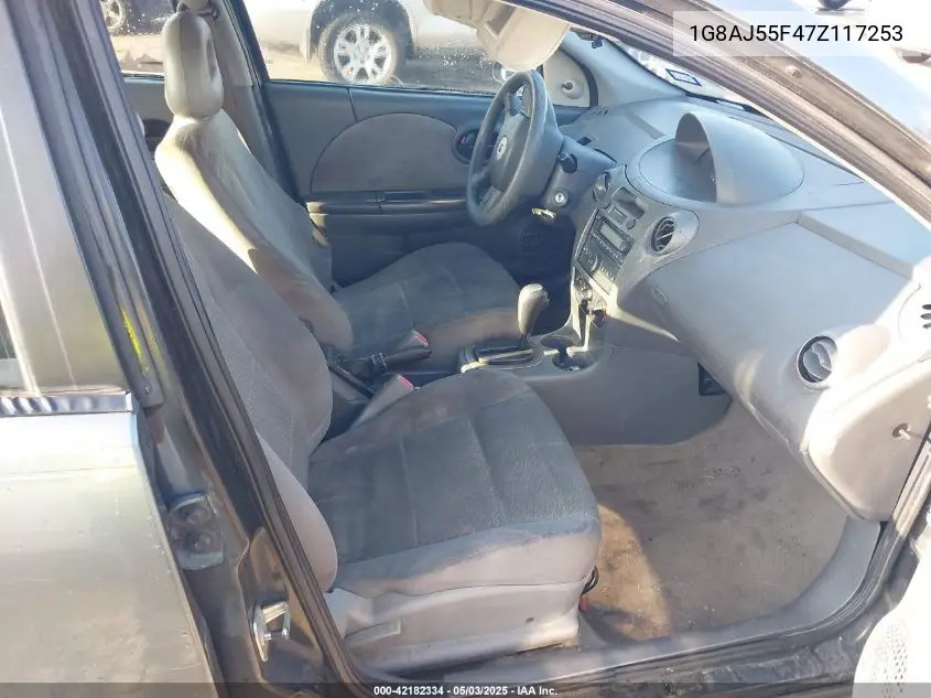 2007 Saturn Ion 2 VIN: 1G8AJ55F47Z117253 Lot: 42182334