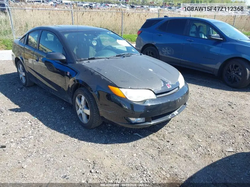 2007 Saturn Ion 3 VIN: 1G8AW15F47Z112368 Lot: 42233895