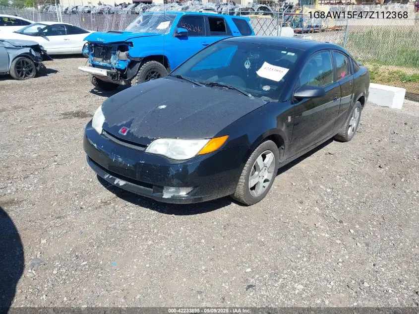 2007 Saturn Ion 3 VIN: 1G8AW15F47Z112368 Lot: 42233895