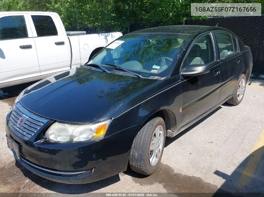 2007 Saturn Ion 2 VIN: 1G8AZ55F07Z167656 Lot: 42619120