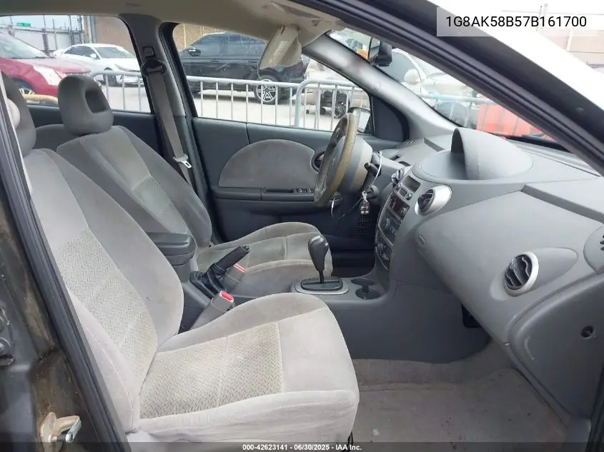 2007 Saturn Ion 3 VIN: 1G8AK58B57B161700 Lot: 42623141