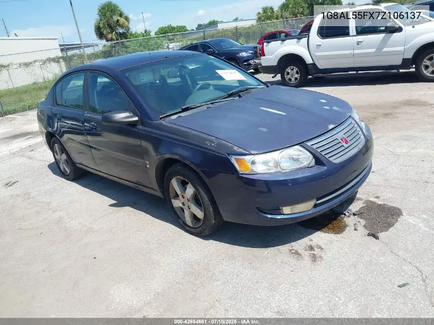 2007 Saturn Ion 3 VIN: 1G8AL55FX7Z106137 Lot: 42654661