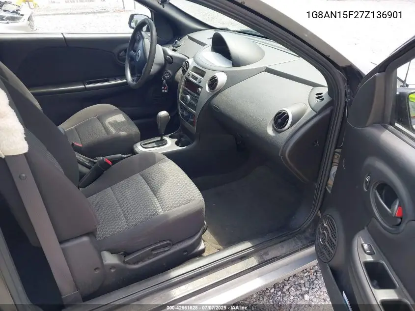 2007 Saturn Ion Level 2 VIN: 1G8AN15F27Z136901 Lot: 42661628