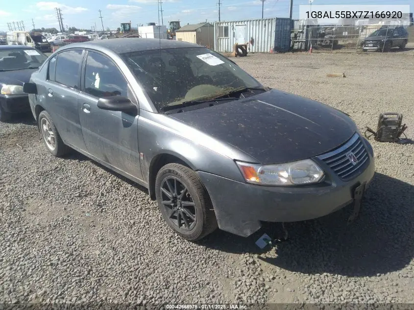 2007 Saturn Ion 3 VIN: 1G8AL55BX7Z166920 Lot: 42666978