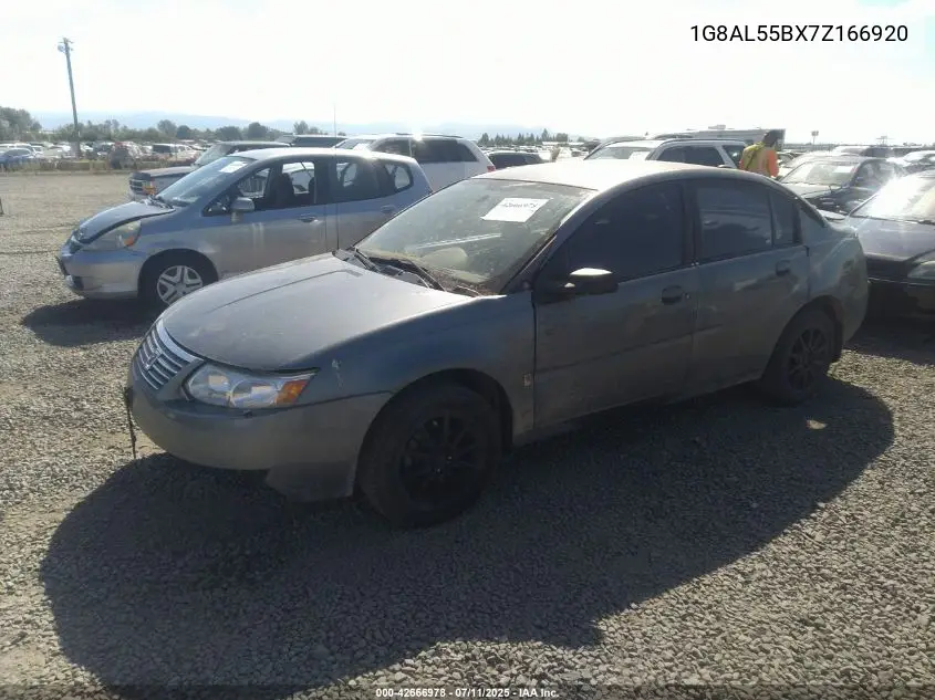 2007 Saturn Ion 3 VIN: 1G8AL55BX7Z166920 Lot: 42666978