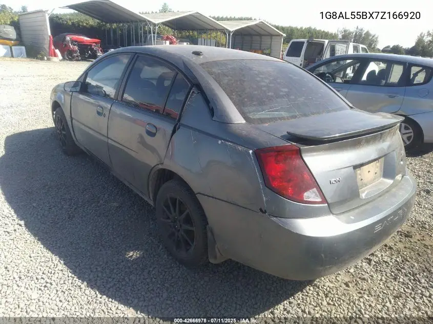 2007 Saturn Ion 3 VIN: 1G8AL55BX7Z166920 Lot: 42666978