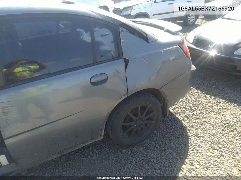 2007 Saturn Ion 3 VIN: 1G8AL55BX7Z166920 Lot: 42666978