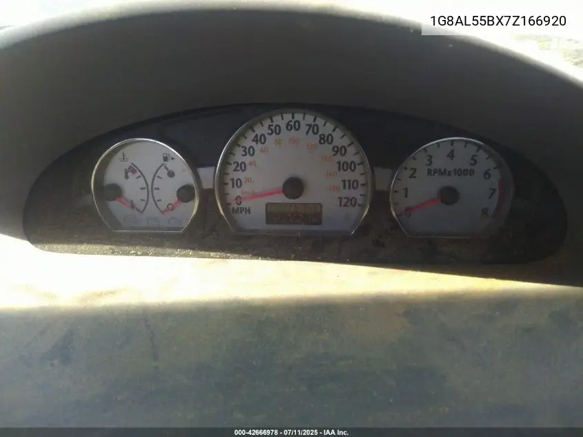 2007 Saturn Ion 3 VIN: 1G8AL55BX7Z166920 Lot: 42666978