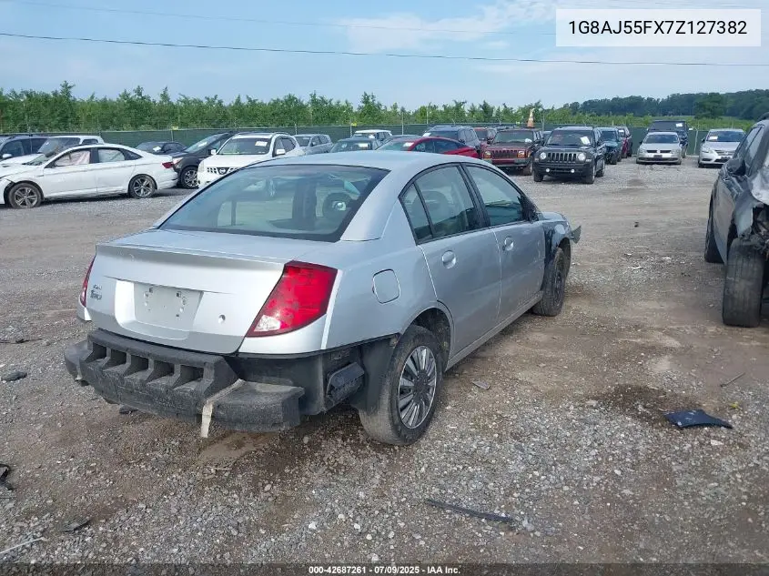 2007 Saturn Ion 2 VIN: 1G8AJ55FX7Z127382 Lot: 42687261