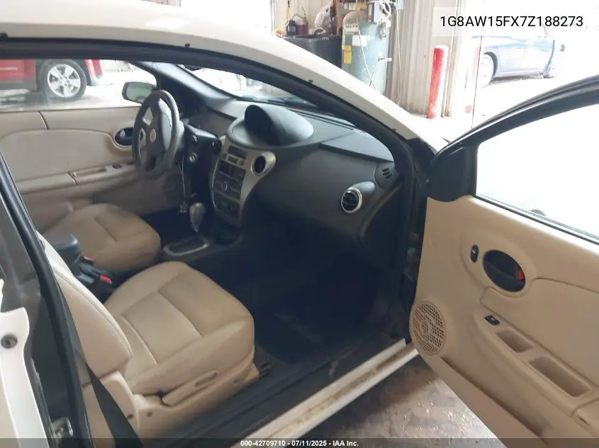 2007 Saturn Ion 3 VIN: 1G8AW15FX7Z188273 Lot: 42709710