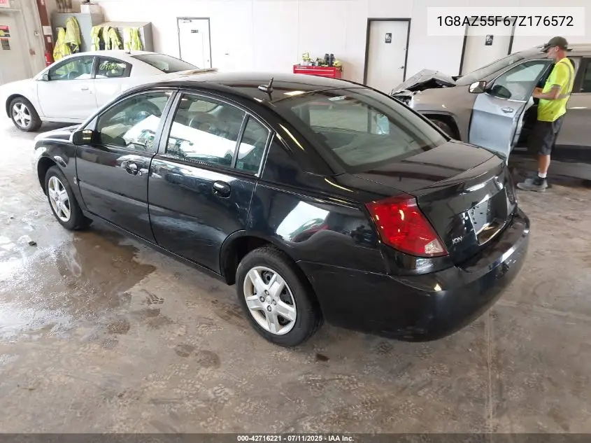 2007 Saturn Ion 2 VIN: 1G8AZ55F67Z176572 Lot: 42716221