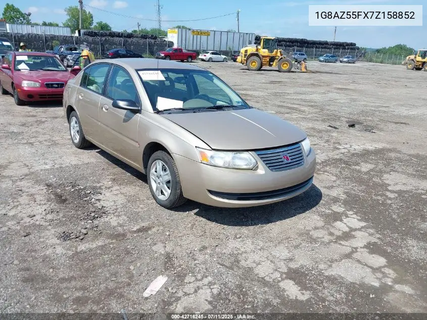 2007 Saturn Ion 2 VIN: 1G8AZ55FX7Z158852 Lot: 42716245