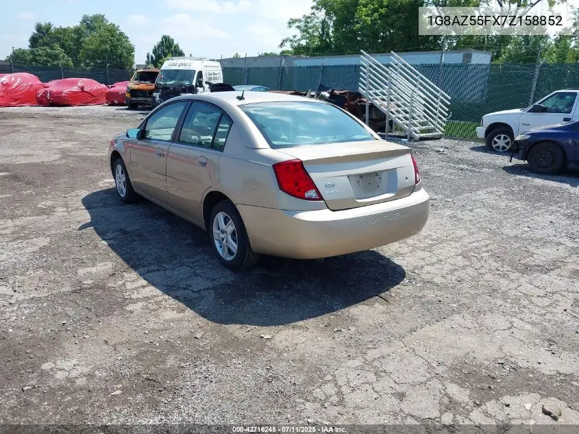 2007 Saturn Ion 2 VIN: 1G8AZ55FX7Z158852 Lot: 42716245