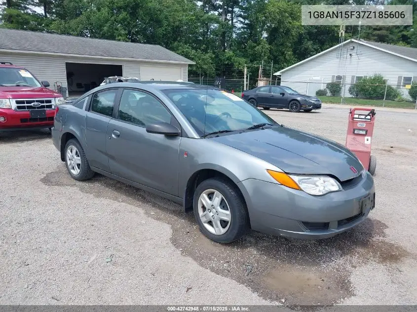 2007 Saturn Ion 2 VIN: 1G8AN15F37Z185606 Lot: 42742948