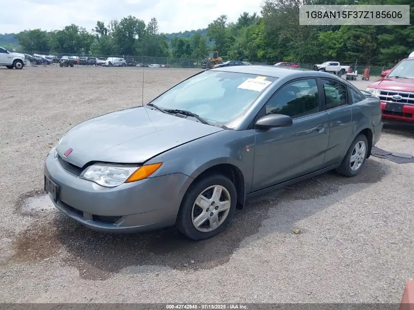 2007 Saturn Ion 2 VIN: 1G8AN15F37Z185606 Lot: 42742948