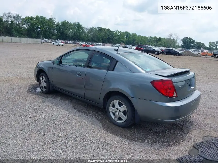 2007 Saturn Ion 2 VIN: 1G8AN15F37Z185606 Lot: 42742948