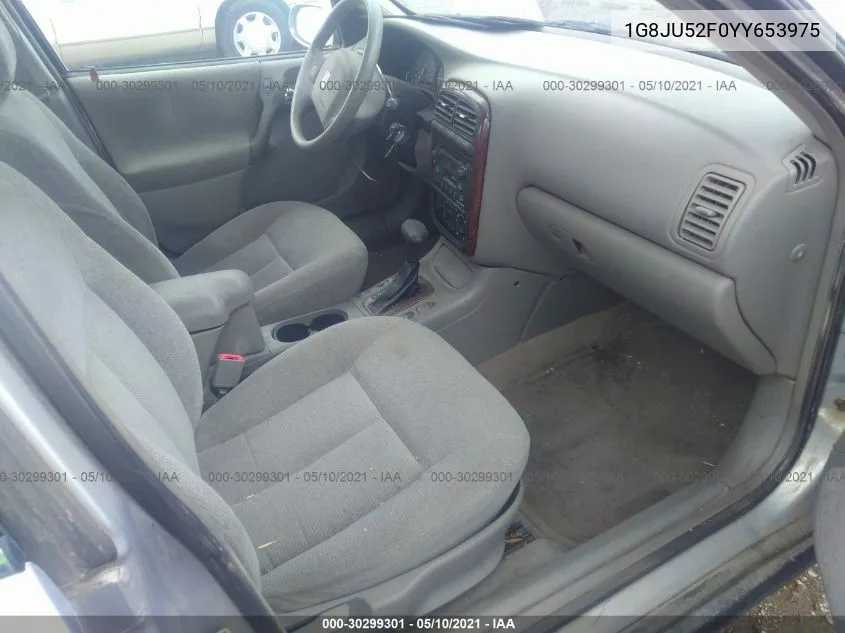 2000 Saturn Ls1 VIN: 1G8JU52F0YY653975 Lot: 30299301